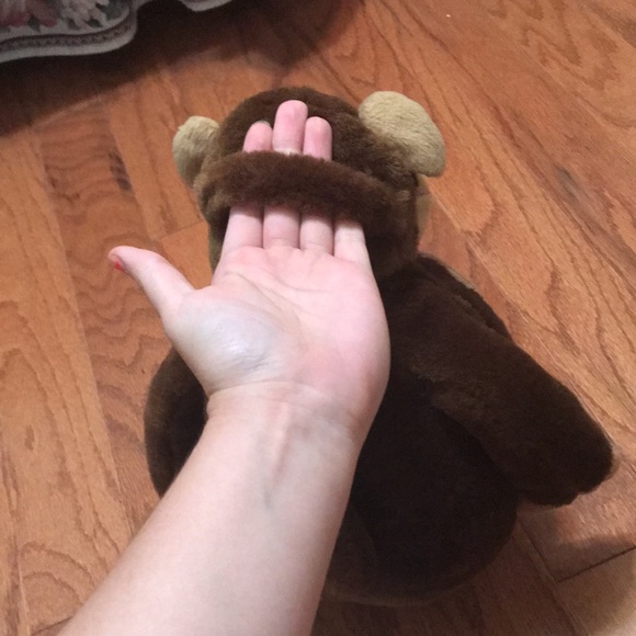 SOLD!!! Stuffed monkey - Picture 3 of 5